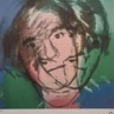 Andy Warhol, self portrait