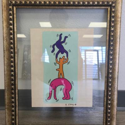 Haring vintage paper