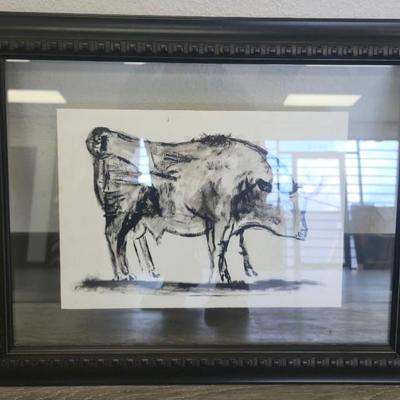 Picasso and vintage paper