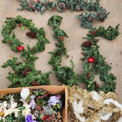 Flowers And Garland