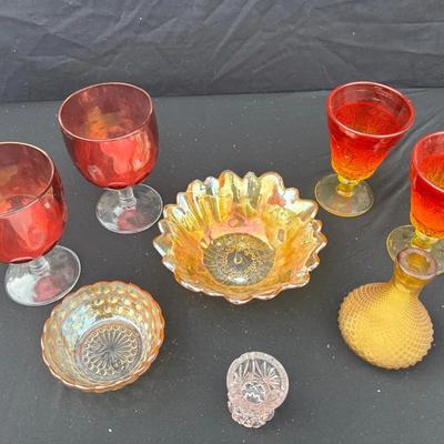 Hues Of Red And Gold