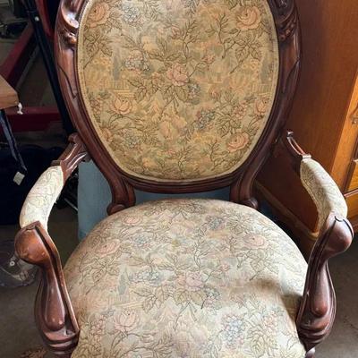 Balloon Back Armchair