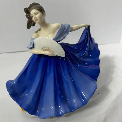 Royal Doulton porcelain figurine named "Elaine"