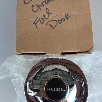 Doge Challenger Chrome Fuel Door