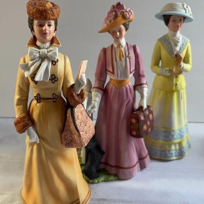 Trio Of Finely Dressed Ladies. The Albee Award. 