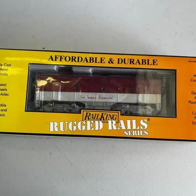 Rail King Rugged Rails Series F-3 Diesel B-Unit, O-Scale, MTH