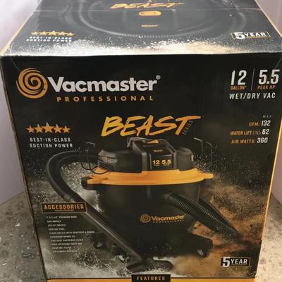BEAST Shop Vac, Wet & Dry