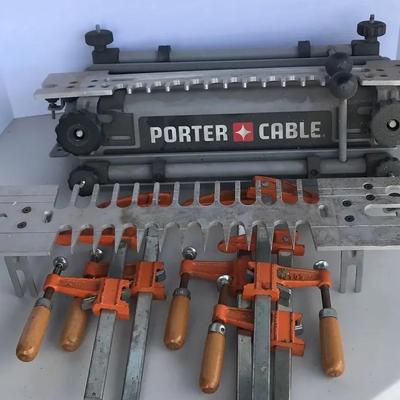 Porter Cable Dovetail Jig & Wood Clamps
