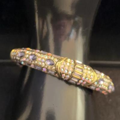 Heidi Daus Clip Bangle Bracelet. 