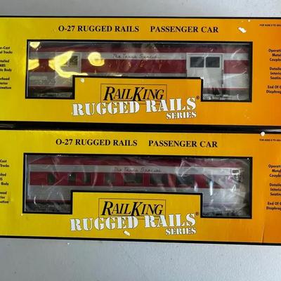 Rail King Rugged Rail Series Texas Special O-Scale Train Cars MTH