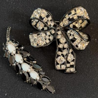 Vintage Set Of “Black Tie Affair”  Pins. 