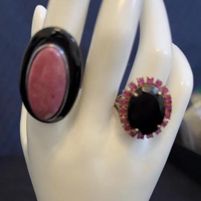 Lot Of 2 Rings. Opposites Attract! 