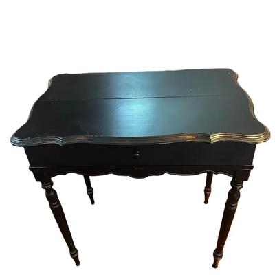 Black Hidden Writing Desk *shippable Using White Glove*