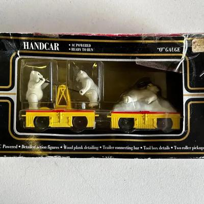 Vintage Coca-Cola Brand Trains O Gauge Handcar