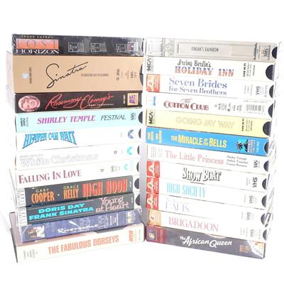 Vintage Family VHS Movie Lot – Disney, Adventure & Kids Classics (12 Tapes)