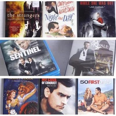 DVD & Blu-ray Movie Lot – Thriller, Romance, Comedy & Family Films (14 Titles)