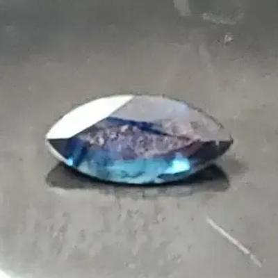 Natural Blue Sapphire Loose Gemstone – Marquise Cut, ~0.9 ct