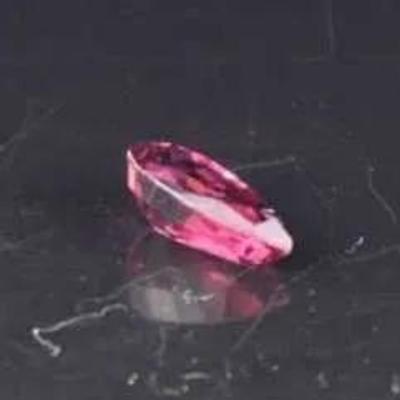 Natural Rhodolite Garnet Loose Gemstone – Pear Cut, ~1.6 ct