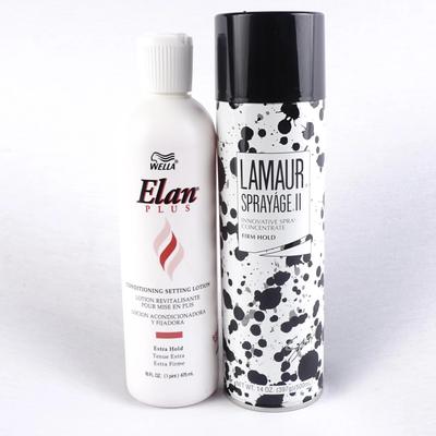 Lamour Sprayage II Hair Spray Lot – 14 oz Firm Hold w/ Elan Plus