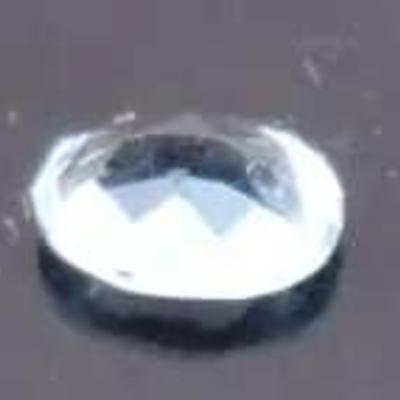 Natural Aquamarine Loose Gemstone – Oval Cut, ~0.8 ct