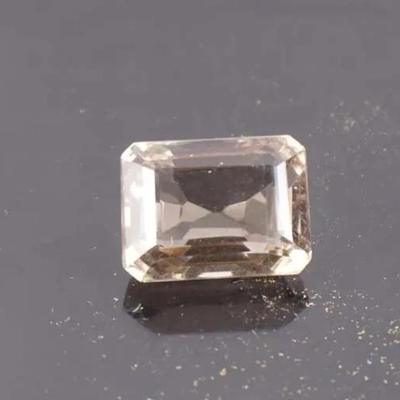 Natural Smoky Quartz Loose Gemstone – Emerald Cut, ~18.5 ct