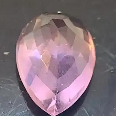 Amethyst Loose Gemstone – Pear Shaped, ~6.5 ct (est.)