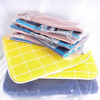 Blue & Yellow Indoor / Outdoor Seat & Back Covers & Pillow Cushions – Sets