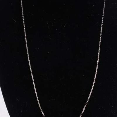 835 Sterling Silver Chain Necklace – (1.3g)