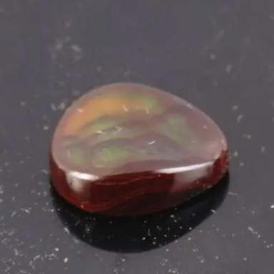 Fine Agate Loose Gemstone – Polished Oval Cabochon, ~8.5 ct