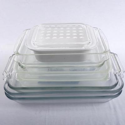 Vintage Pyrex Clear Advantage Baking Dishes – Glass Ovenware Set