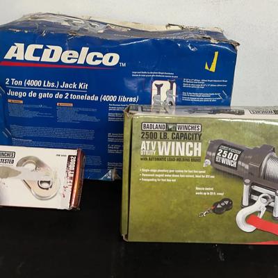 Jack Kit And ATV Winch