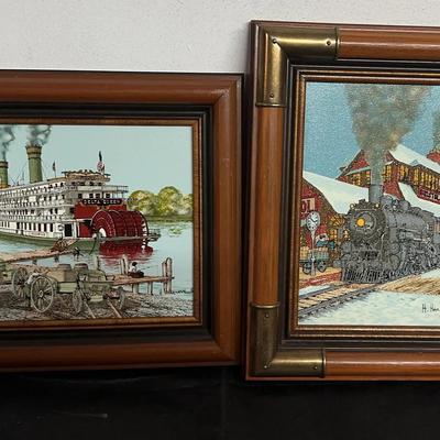 H.Hargrove Oil Serigraphs