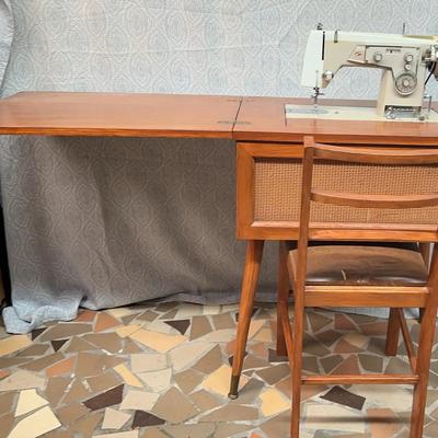 MCM Sears Kenmore sewing machine in Cabinet