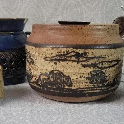 Vintage Stoneware Featuring Bernard And Pruitt