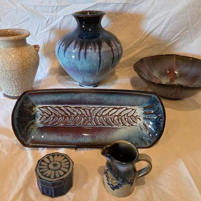 Handcrafted Signed Pottery 