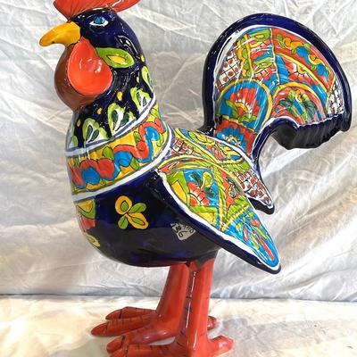 Colorful Talavera Rooster