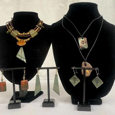 Hand Crafted Pottery Jewelry 