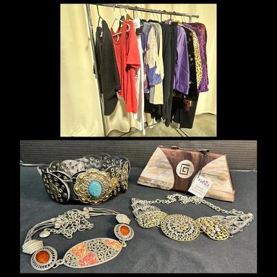 Lot Of Mostly Chico’s Women’s Clothing & Accessories 