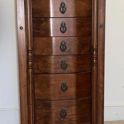 Standing Jewelry Chest