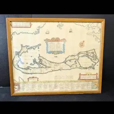 John Speed's 1626 Map Of Bermuda