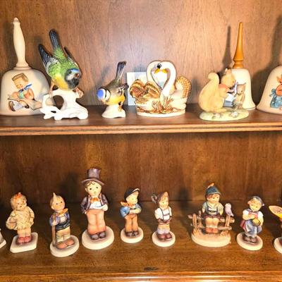 Goebel Hummel Figurines, Bells, Harmony Kingdom Swans 