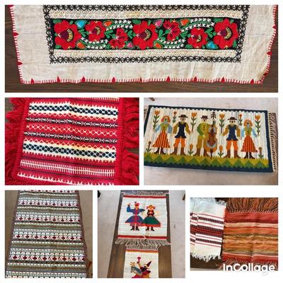 Collection Of Handcrafted Tapestries-Polish, Portuguese & Tunisian 