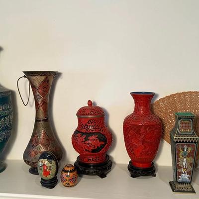 Collection Of International Decor 