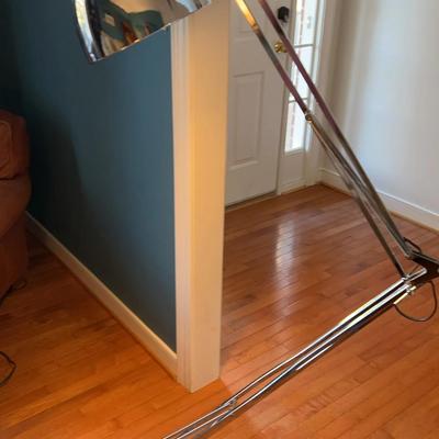 Modern Chrome Adjustable Floor Lamp 