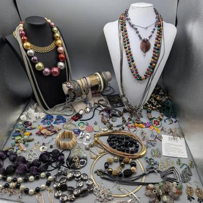 Fanciful Romp Of Costume & Designer Jewelry 