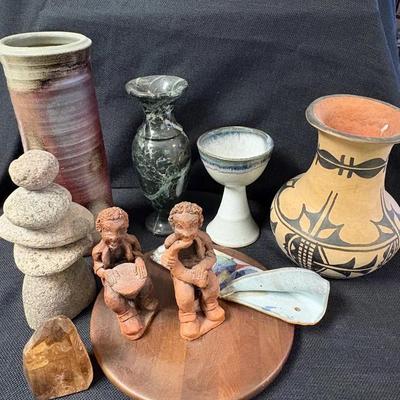 Group Of Artful Pottery