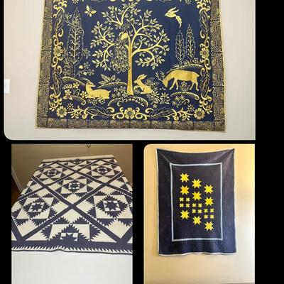 3 Handmade Quilts
