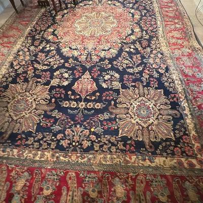 Large Kerman Oriental Area Rug 11’6x18’6” 