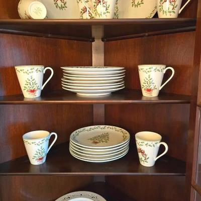 Lenox Holiday Porcelain China Set