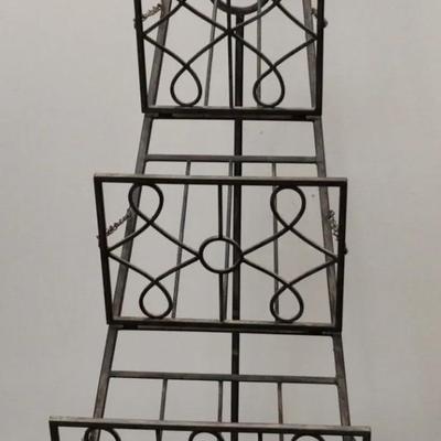 Wrought Iron Magazine Rack